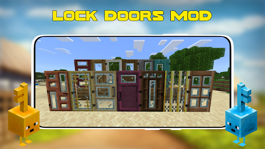 Minecraft PEのドアロックMod