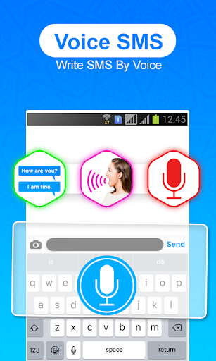 Android application Voice Msg ,write sms by Voice screenshort