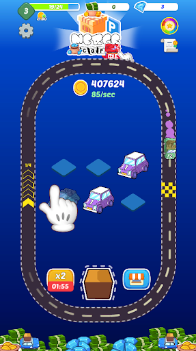 Android application Merge Cars - IDLE Game screenshort
