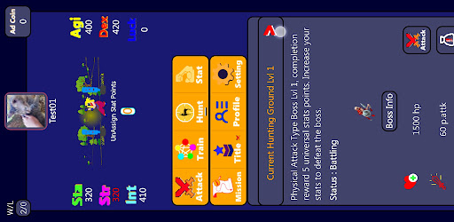 Stat Battle Screen 2
