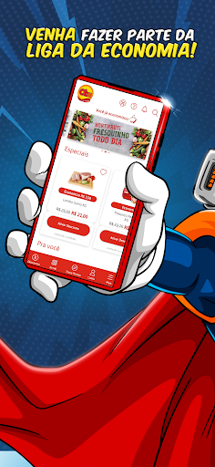 Android application SuperOba: Liga da Economia screenshort