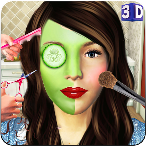 Beauty Makeover Salon Game विंडोज़ पर डाउनलोड करें