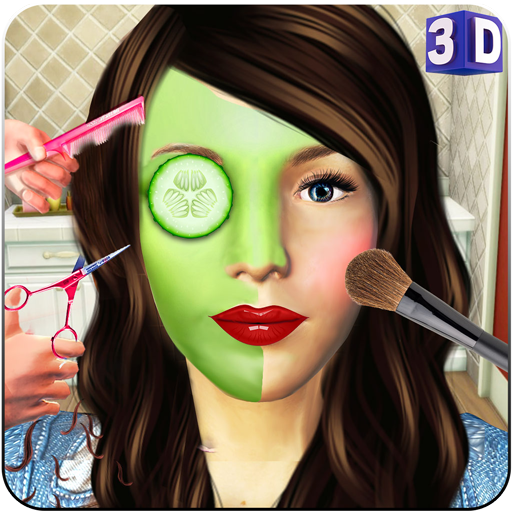 Beauty Makeover Salon Game Windows'ta İndir