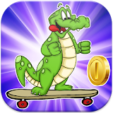 Super Crocodile Skater icon