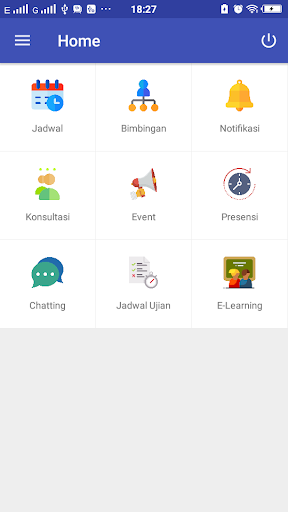 Android application Lecturer UID screenshort