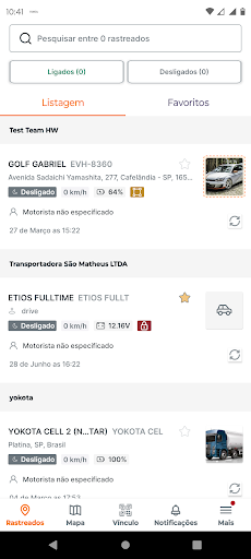 Netfly Rastreamento Screen 2
