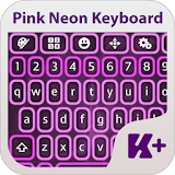 Pink Neon Keyboard Theme icon