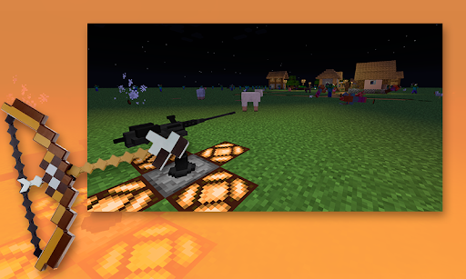 Android application Guns Mod MCPE screenshort