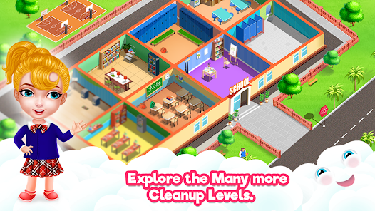 Captura 16 Keep Your School Clean Game android