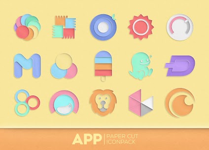 Paper Cut Icon Pack New Patched APK 4