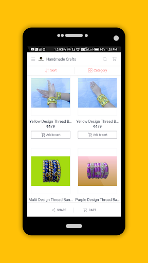 Handmade Crafts Screen 2