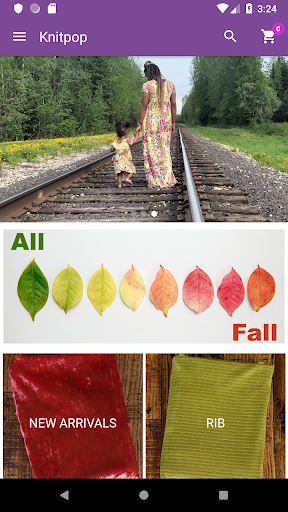 Android application Knitpop screenshort