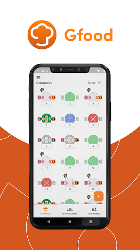 Android application Gfood: Bares e restaurantes screenshort