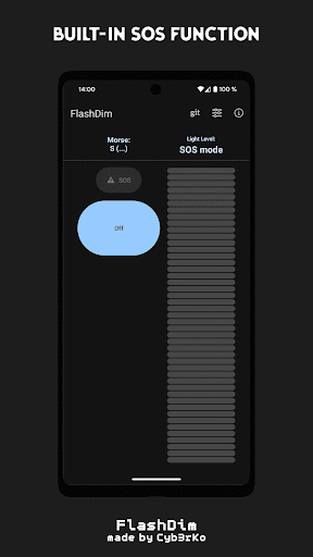 FlashDim - Dim your flashlight Screen 2