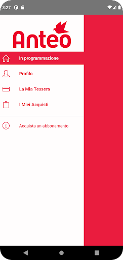 Android application spazioCinema screenshort