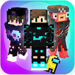 Cover Image of Télécharger HD Skins World for Minecraft PE 5.0 APK