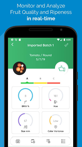 Android application ClariFruit - Know Your Produce screenshort