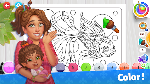 Color House - Design Makeover - Puzzle - games