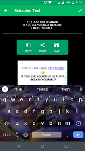 Skanoni tekstin nga imazhi Pamja e ekranit në anglisht