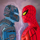 Spider Hero vs War Robots: Superhero Fighting Game icon