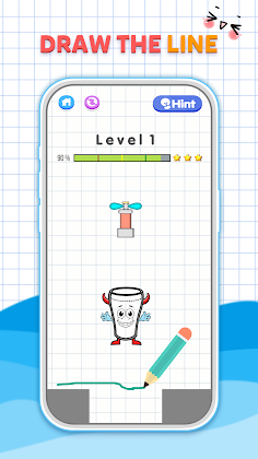 Help Glass-Draw To Fill - Screenshot 2