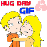 Hug GIF icon