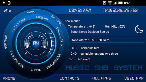 Circle total launcher theme