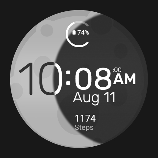 Moon Fase Watch Face
