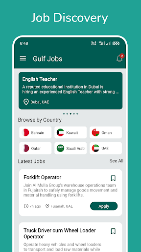 Gulf Jobs Job Search App