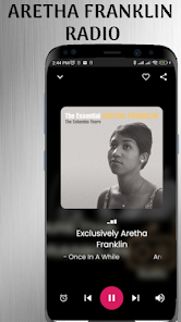 Screenshot 2 Aretha Franklin Radio android