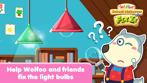 Wolfoo Design: School Makeover Screen 2