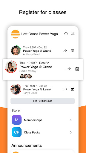 Left Coast Power Yoga Screen 2
