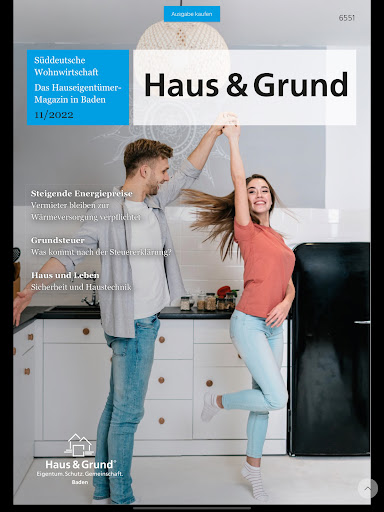 Haus & Grund Baden Magazin Screen 2