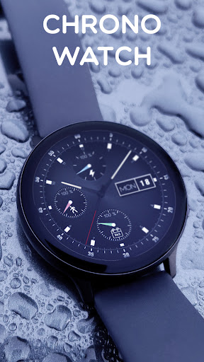 Android application Chrono Watch Face screenshort