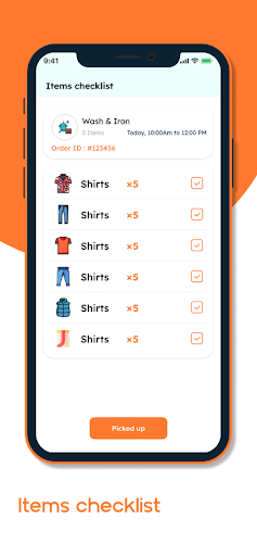 Dhobi Bin Delivery Pilot Screen 2