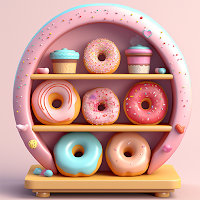 Donut Sort Match 3D Game