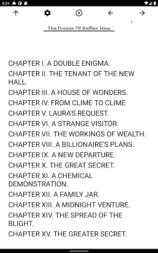 Book, The Doings Of Raffles Ha Screen 3