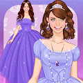 Purple princess dress up Apk