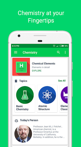 Android application Chemistry Pro: Notes, Elements screenshort