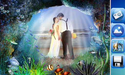 Android application Sea Photo Frames screenshort