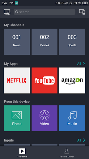 Android application RemoteNOW screenshort