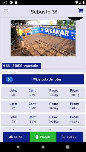 SuganApp Screen 2