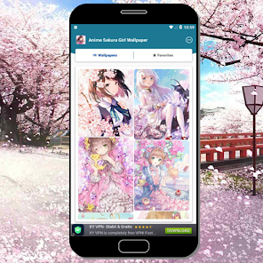 Anime Sakura Girl Wallpaper - Apps on Google Play