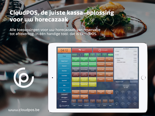 Android application CloudPOS Kassa screenshort