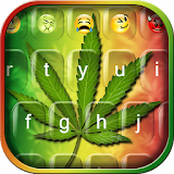 Weed Rasta Emoji Keyboard icon