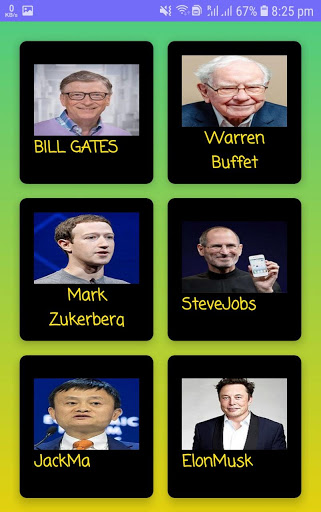 Inspiring Billionaire Quotes Screen 2