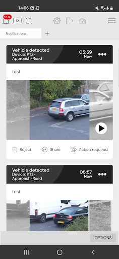 Android application CloudVis screenshort