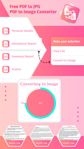 Android application PDFtoIMG: PDF to JPG Converter screenshort