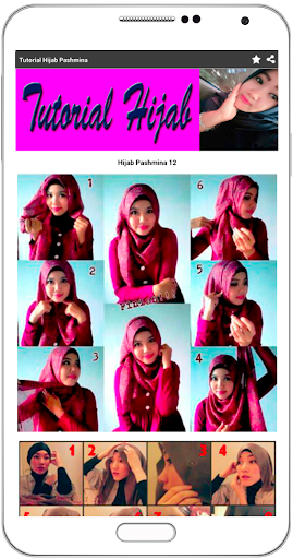 Tutorial Hijab Lengkap, Pashmina, Remaja  Modern