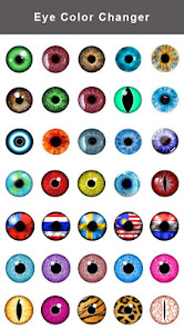 Captura 6 Cambiador de color de ojos 201 android